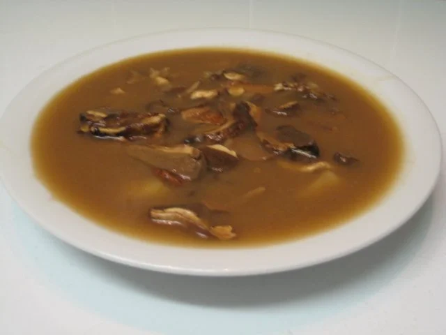Mehl-Steinpilz-Suppe - Rezept