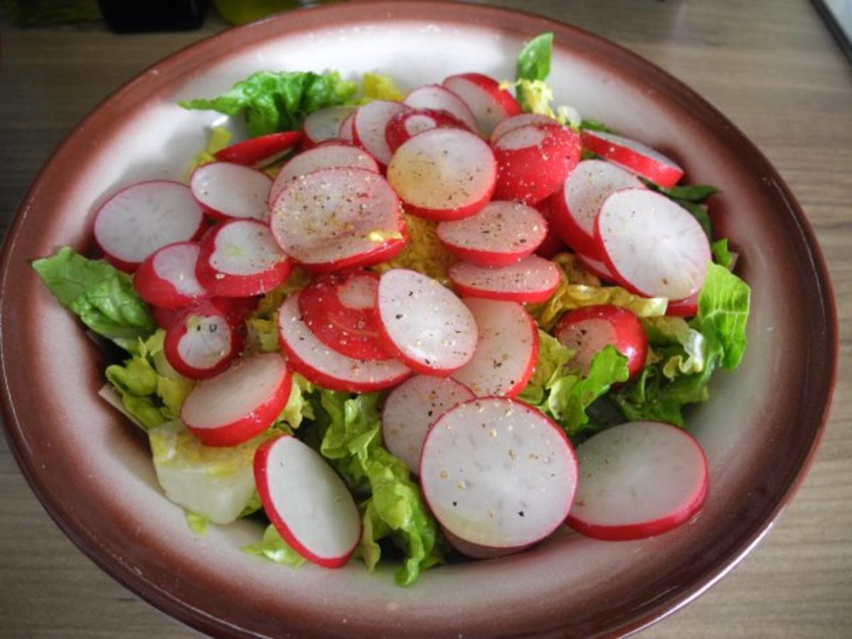 Salat : Bunten Kartoffelsalat mit Wiener Würstchen - Rezept - Bild Nr. 4