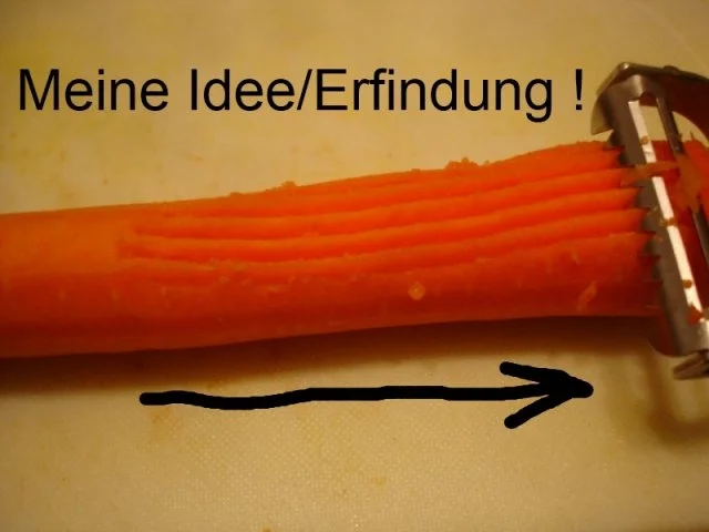 Möhrenblütensalat mit Walnüssen und Schafskäse - Rezept - Bild Nr. 4