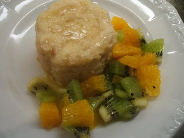 Rezept: Dessert: Mela Cotta con Macedonia Dessert: Mela Cotta con Macedonia - Rezept