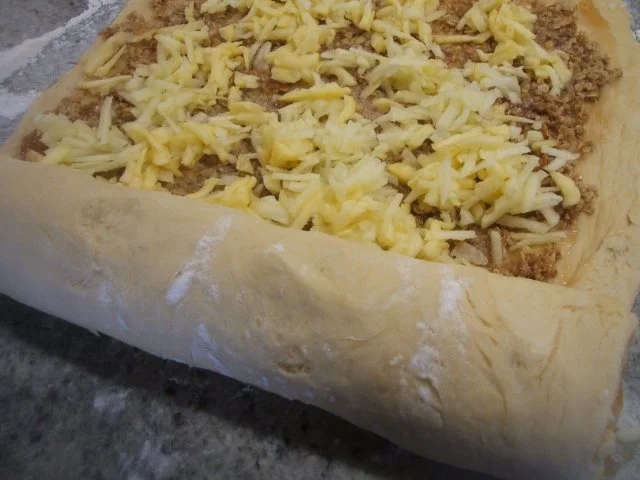 Backen: Marzipan - Hefekuchen mit fruchtiger Füllung - Zwei Jahre KOCHBAR - Rezept - Bild Nr. 11