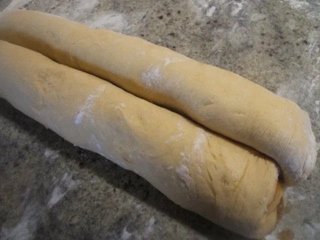 Backen: Marzipan - Hefekuchen mit fruchtiger Füllung - Zwei Jahre KOCHBAR - Rezept - Bild Nr. 12