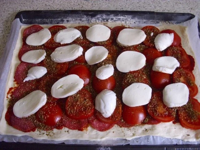 Rezept: Schnelle WW-Pizza Bild Nr. 4 Schnelle WW-Pizza - Rezept - Bild Nr. 4