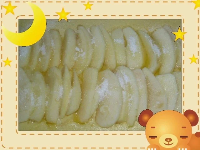 Rezept: Süßer Apfelauflauf Bild Nr. 2 Süßer Apfelauflauf - Rezept - Bild Nr. 2