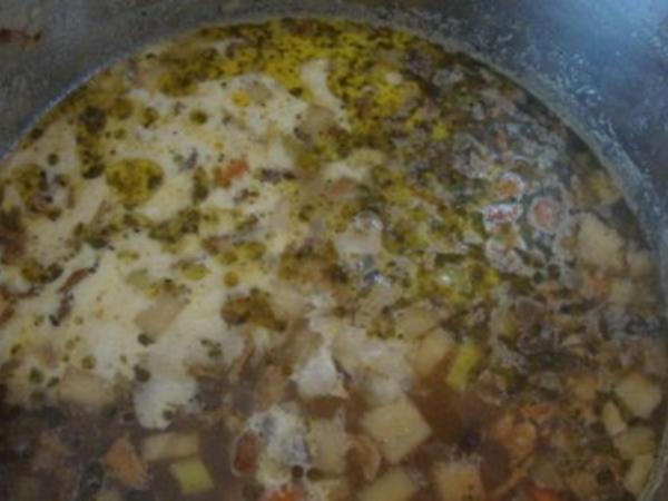 Kartoffel Steinpilzsuppe mit Tomaten Topping - einfach - von ...