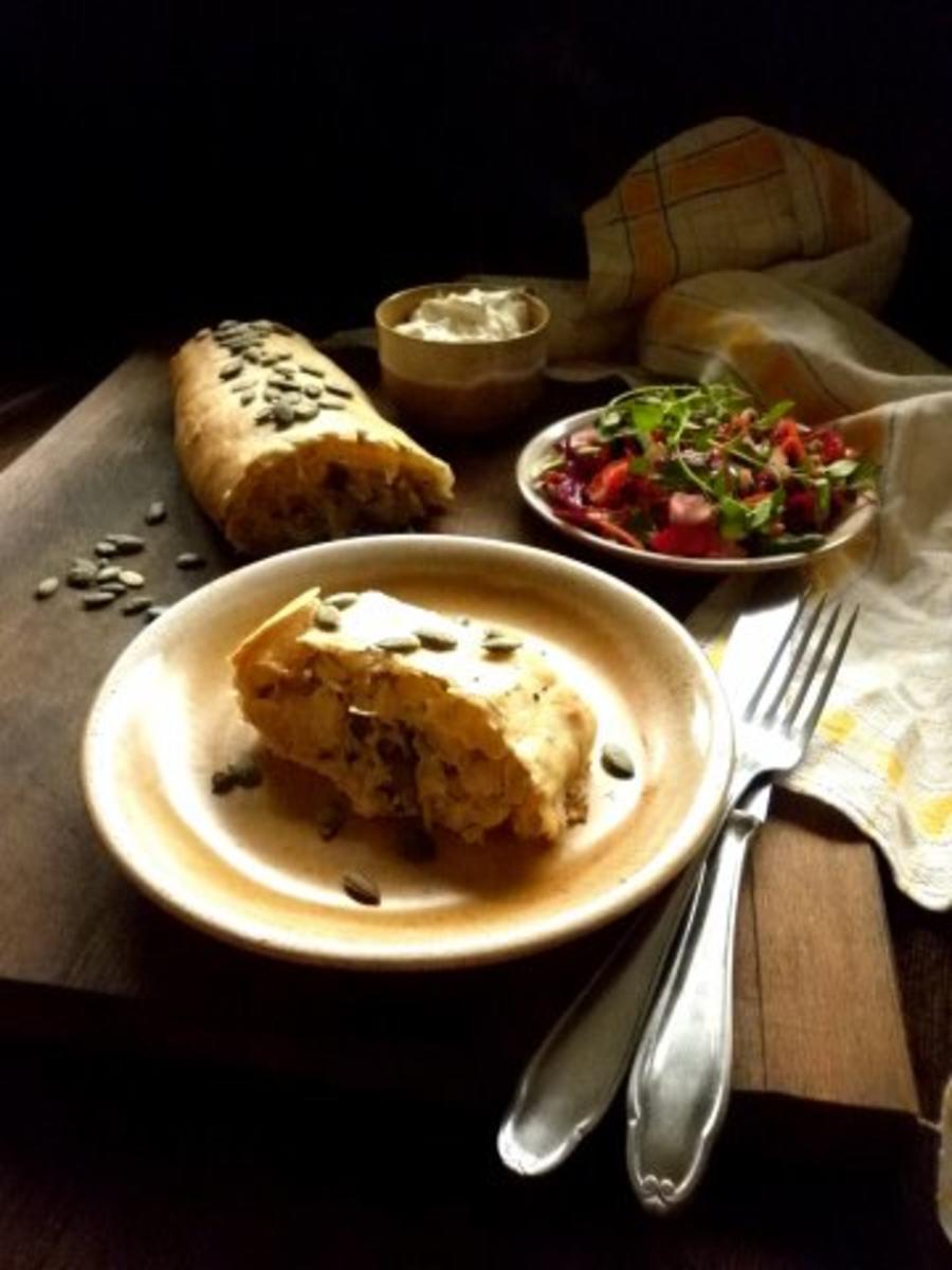 Kerniger Kraut - Strudel - Rezept