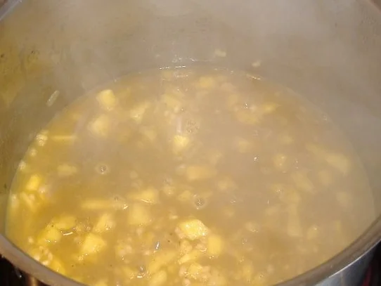 Ananas-Curry-Risotto mit Hähnchenschlegel - Rezept - Bild Nr. 2