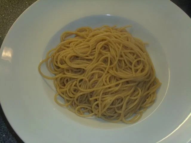 Vollkornspaghetti mit Apfel-Pilz Sosse - Rezept - Bild Nr. 6