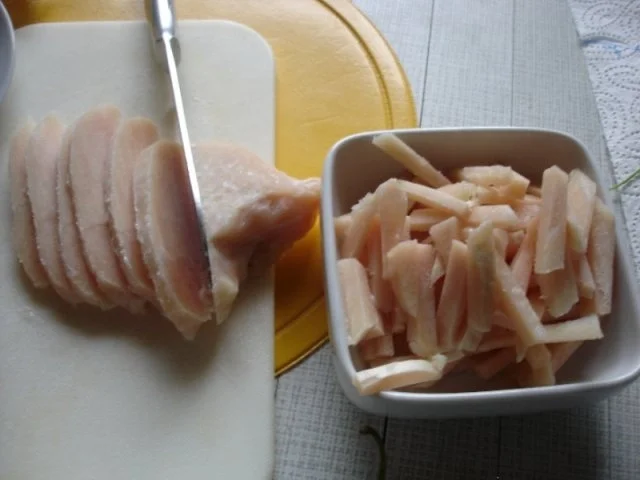 Asiatisches Chili-Hähnchenbrustfilet mit Zuckerschoten - Rezept - Bild Nr. 3