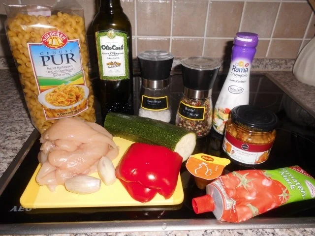 Tommys schnelle Nudel-Gemüse-Pfanne>> - Rezept - Bild Nr. 2