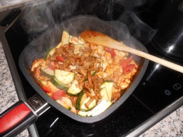 Tommys schnelle Nudel-Gemüse-Pfanne>> - Rezept - Bild Nr. 5