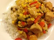 Puten-Gemüse Pfanne - Rezept