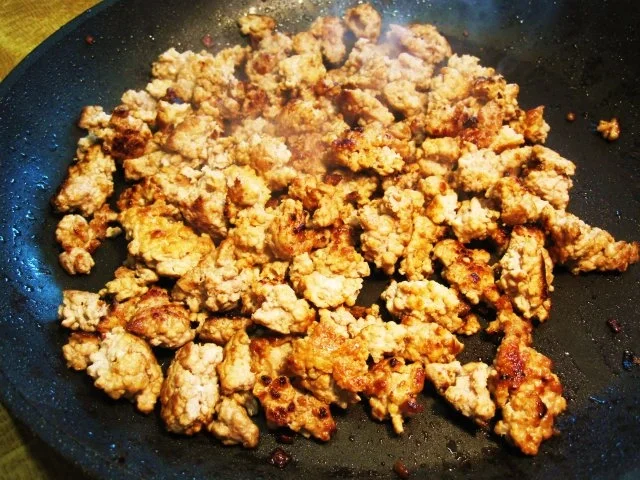 Gemüsige Hackfleischsoße mit Spaghetti - Rezept - Bild Nr. 5