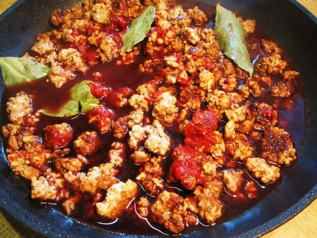 Gemüsige Hackfleischsoße mit Spaghetti - Rezept - Bild Nr. 6