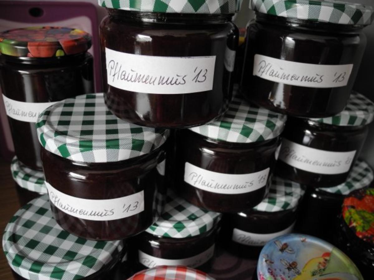 Marmelade : Pflaumenmus aus dem Backofen - einfach - von Forelle1962
