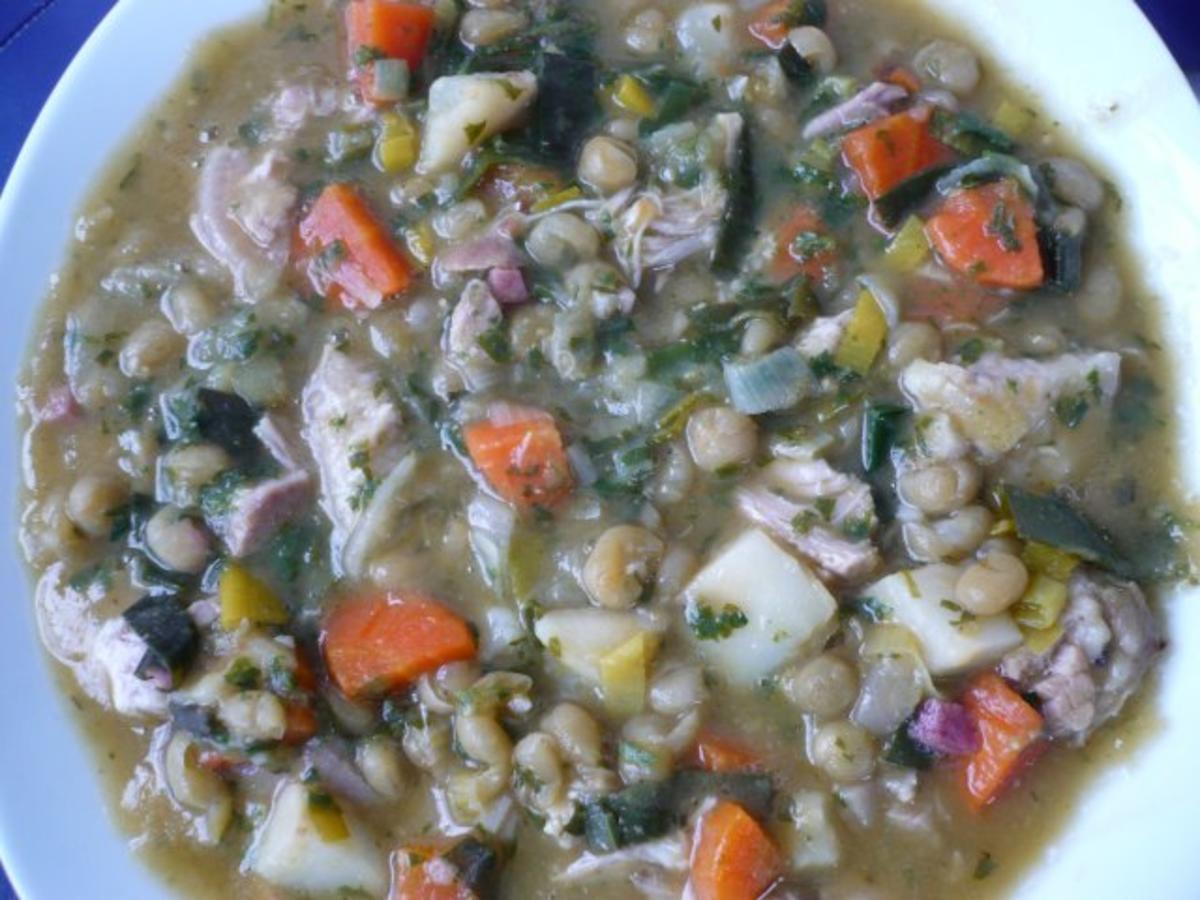 Bilder für Erbsensuppe --- deftiges Winteressen --- Rezept