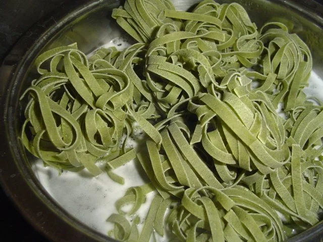 Rezept: Tagiatelli Verde Bild Nr. 7 Tagiatelli Verde - Rezept - Bild Nr. 7