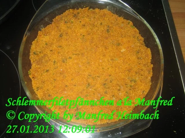 Rezept: Fisch – Schlemmerfiletpfännchen a’la Manfred Fisch – Schlemmerfiletpfännchen a’la Manfred - Rezept