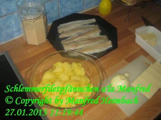Rezept: Fisch – Schlemmerfiletpfännchen a’la Manfred Bild Nr. 4 Fisch – Schlemmerfiletpfännchen a’la Manfred - Rezept - Bild Nr. 4