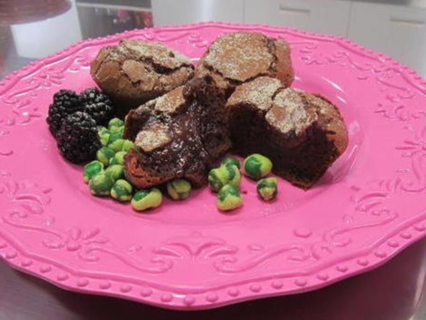 Schoko-Soufflé mit Wasabi - Rezept mit Bild - kochbar.de