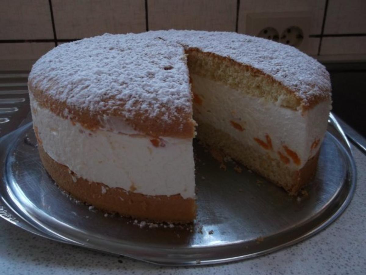 Käsesahnetorte - Rezept