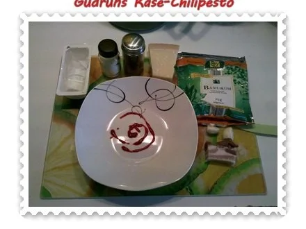 Rezept: Nudeln: Käse-Chilipesto mit Spaghetti Bild Nr. 3 Nudeln: Käse-Chilipesto mit Spaghetti - Rezept - Bild Nr. 3