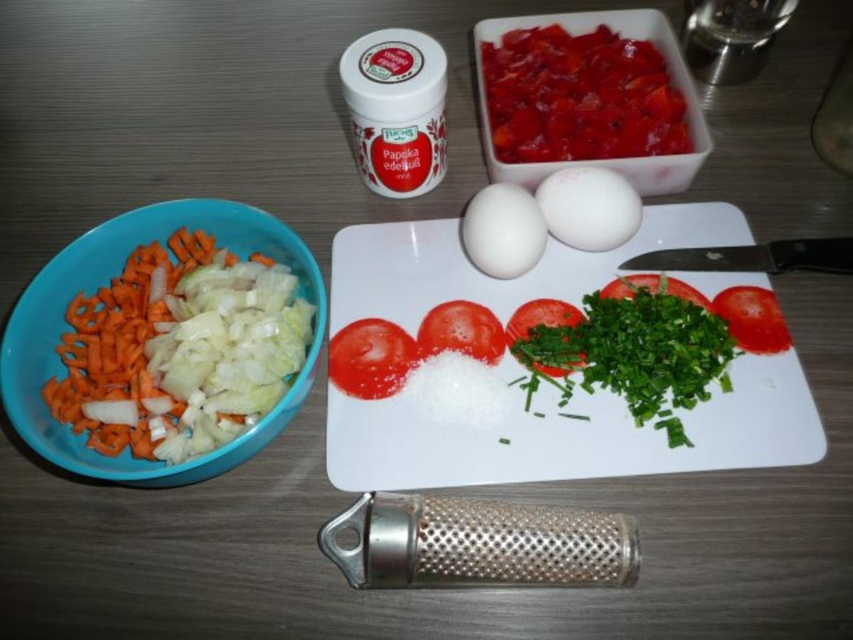 Hackbraten, Blumenkohl Kartoffel Gratin - einfach - 100 kcal/100g