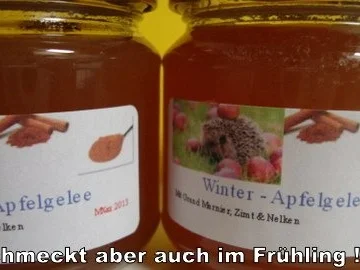 Winter Apfel Gelee - Rezept