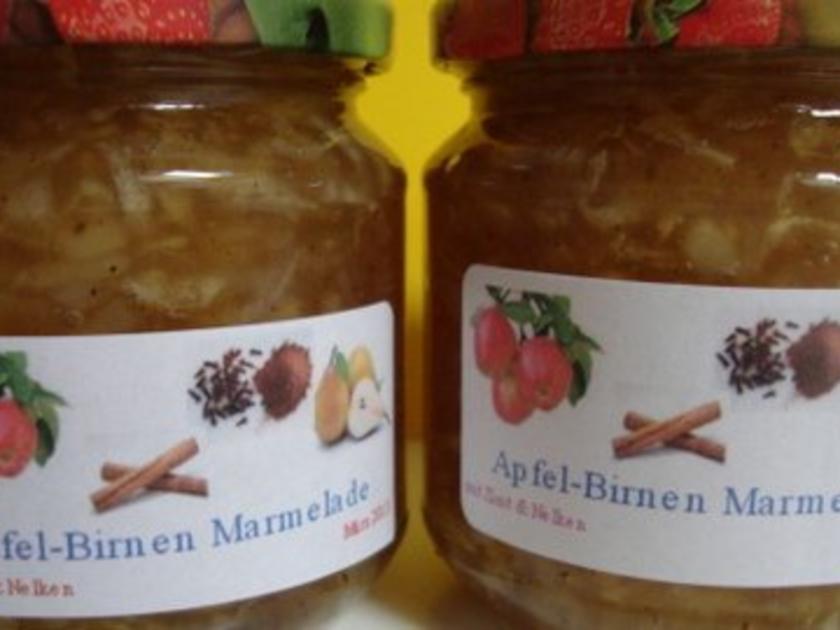 Birnen-Apfel Marmelade - Rezept mit Bild - kochbar.de