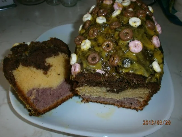 Rezept: Marmorkuchen Tri-Color Bild Nr. 6 Marmorkuchen Tri-Color - Rezept - Bild Nr. 6