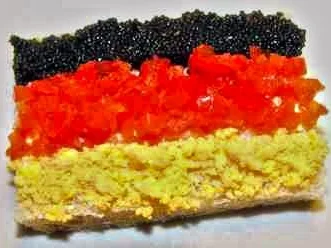 Deutschland Sandwich - Rezept