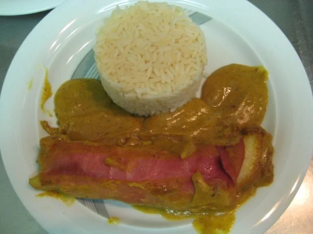 Curry-Schinken-Bananen - Rezept - Bild Nr. 2