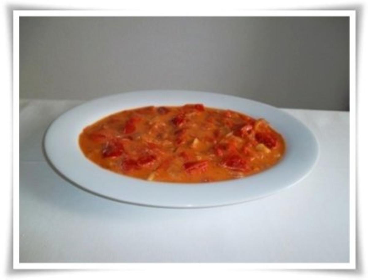 Tagliatelle auf  Paprika-Peperoni Sauce und Grana Padano. - Rezept - Bild Nr. 16