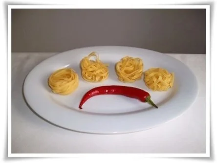 Tagliatelle auf  Paprika-Peperoni Sauce und Grana Padano. - Rezept - Bild Nr. 13