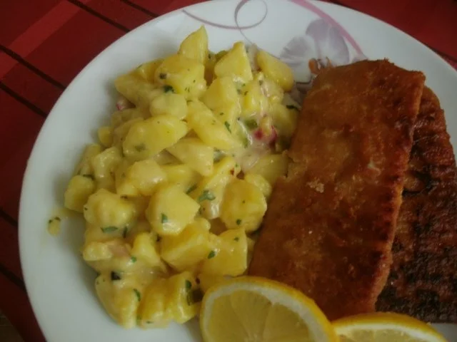 Kartoffelsalat mit Radieschen und Zwiebeln - Rezept - Bild Nr. 10