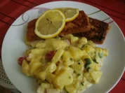 Kartoffelsalat mit Radieschen und Zwiebeln - Rezept