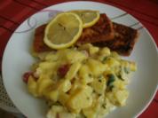 Kartoffelsalat mit Radieschen und Zwiebeln - Rezept