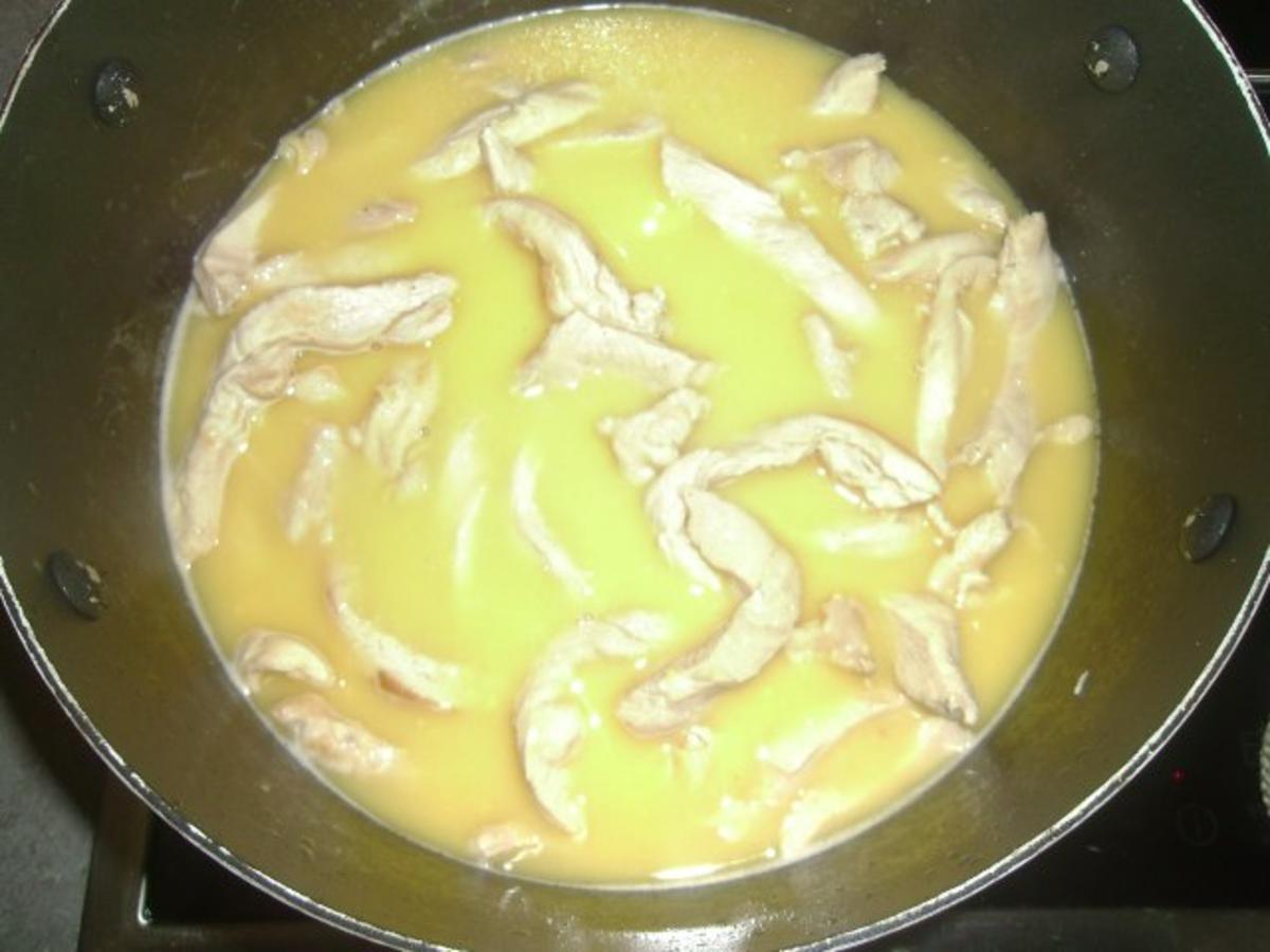 Hühnerstreifen in leichter Buttersoße - Rezept - Bild Nr. 5