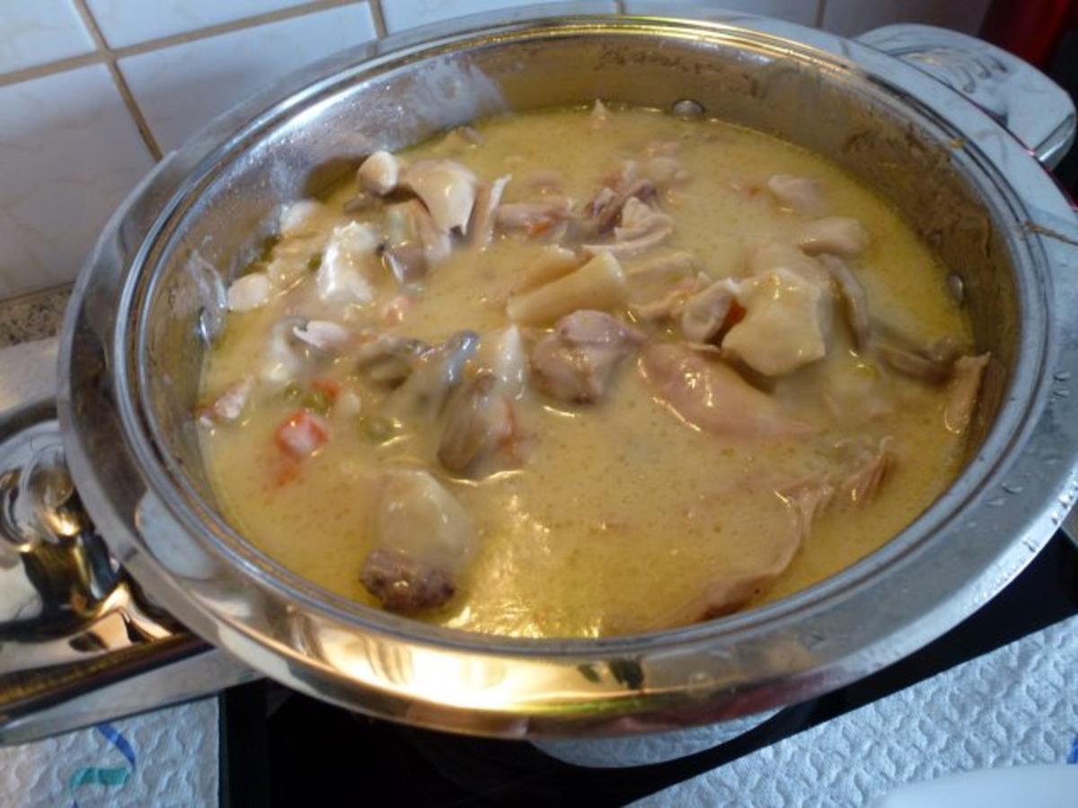 Scharfes Hähnchenfrikassee - Rezept - Bild Nr. 4