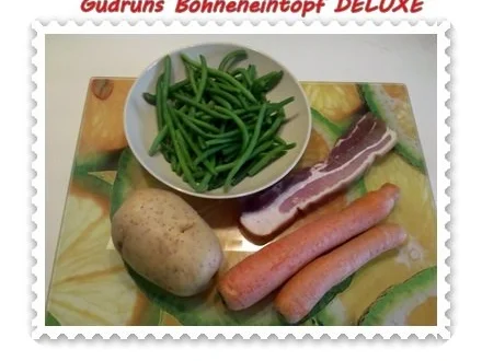 Rezept: Gemüse: Bohneneintopf DELUXE Bild Nr. 2 Gemüse: Bohneneintopf DELUXE - Rezept - Bild Nr. 2