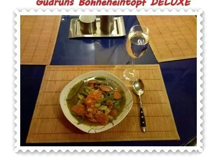 Rezept: Gemüse: Bohneneintopf DELUXE Bild Nr. 13 Gemüse: Bohneneintopf DELUXE - Rezept - Bild Nr. 13