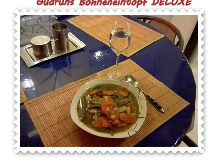 Rezept: Gemüse: Bohneneintopf DELUXE Bild Nr. 15 Gemüse: Bohneneintopf DELUXE - Rezept - Bild Nr. 15