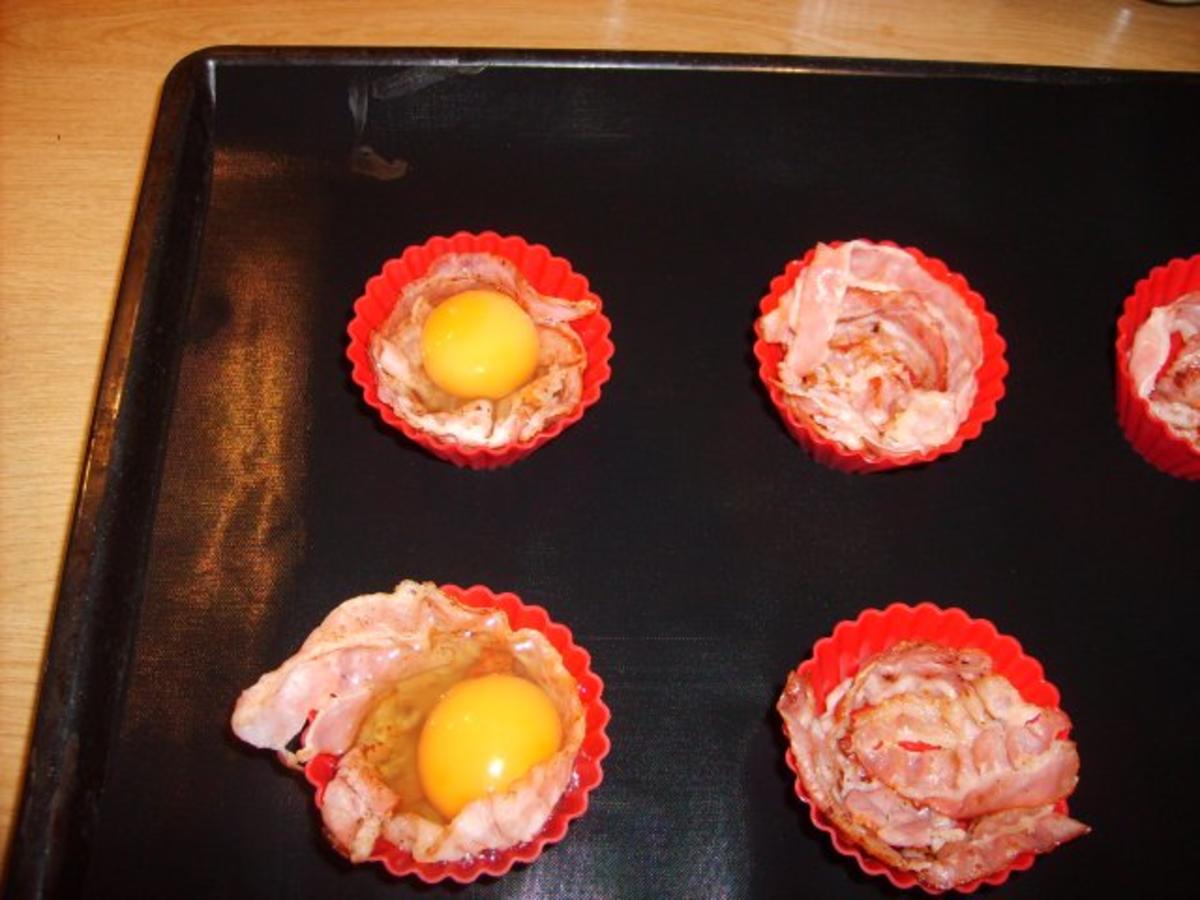 Muffin-Ei mit Bacon - Rezept - Bild Nr. 9