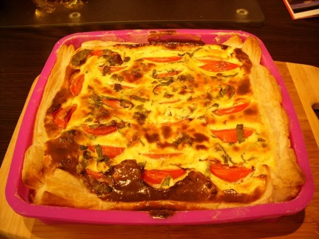 Rezept: Tomaten - Frischkäse - Quiche Tomaten - Frischkäse - Quiche - Rezept