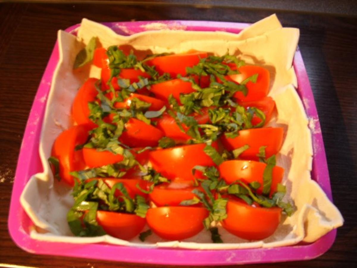 Tomaten - Frischkäse - Quiche - Rezept - Bild Nr. 3
