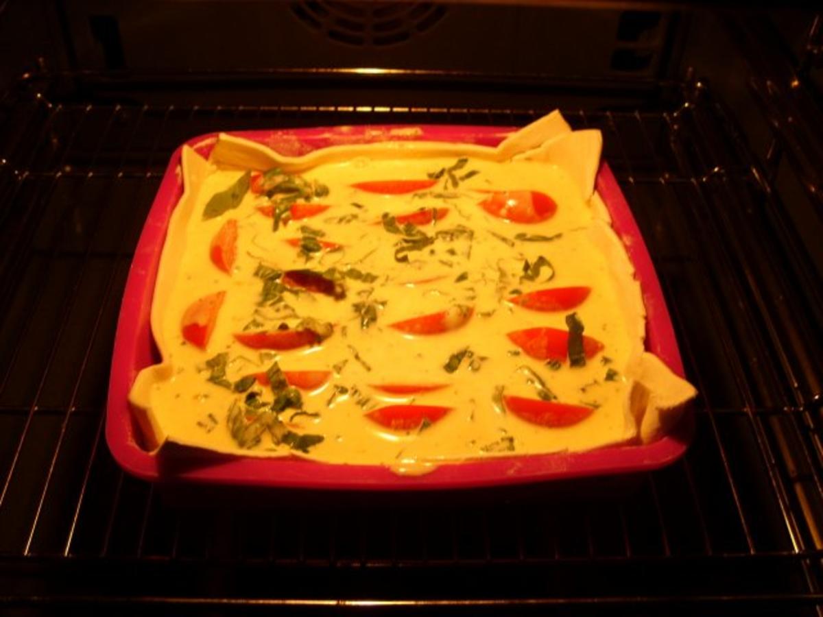 Tomaten - Frischkäse - Quiche - Rezept - Bild Nr. 4