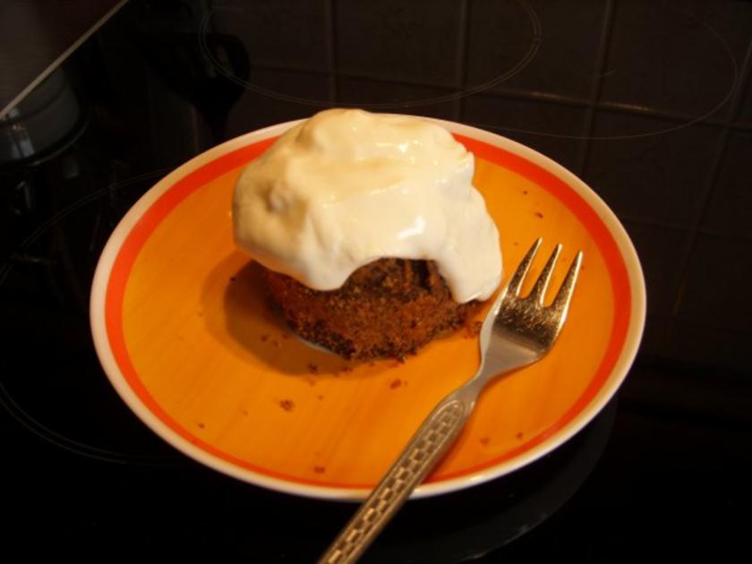 Kuchen im Glas: Schoko Mohn - einfach - von kuechenschelle