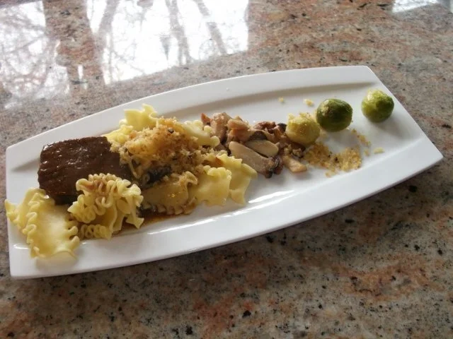 Rezept: Rinderbraten,der auf der Zunge zergeht Rinderbraten,der auf der Zunge zergeht - Rezept