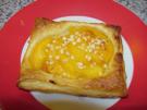 Pfirsich-Blätterteig-Kissen - Rezept