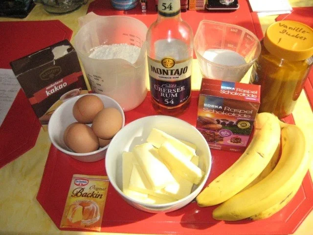 Schoko - Bananen - Kuchen - Rezept - Bild Nr. 2